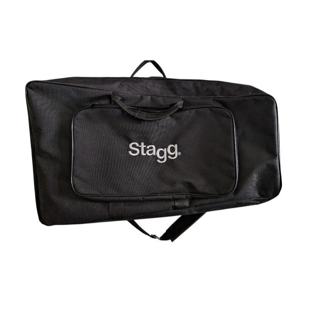 Stagg Black Padded Gig Bag Multi-Effects Pedalboard Keyboard Gear Travel Case